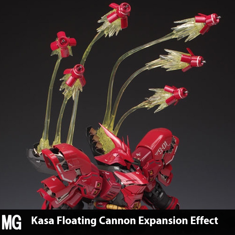 Bandai Gundam Rg - ユニバーサルファンネル戦闘効果拡張キット Ew Mg 1/100 サザビーリー/100 ナイチンゲール