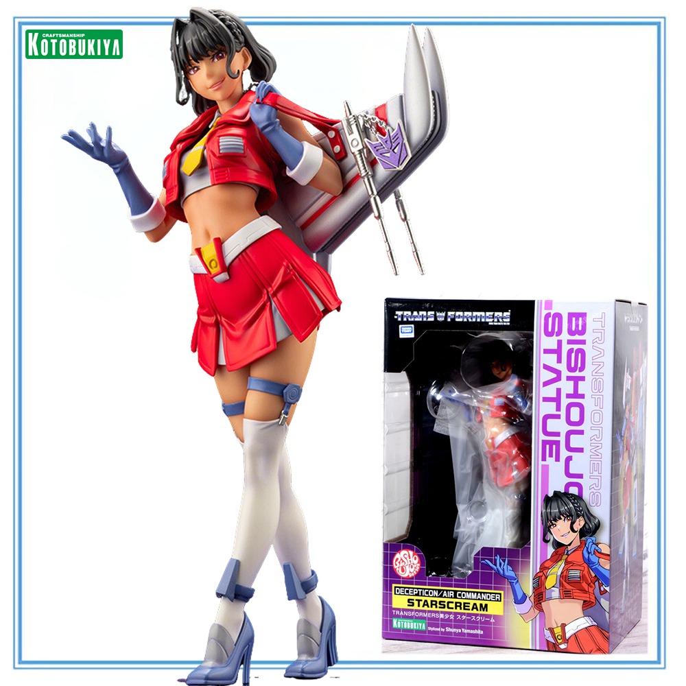 Kotobukiya Bishoujo - 100% オリジナル在庫ありコトブキヤ美少女像スタースクリームガレージキットモデル装飾コレクションシリーズモデルおもちゃ