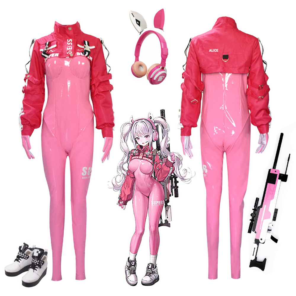 ゲーム NIKKE: 勝利の女神 アリス コスプレ衣装 ピン - Cosplay Material For Prop のレビューと価格
