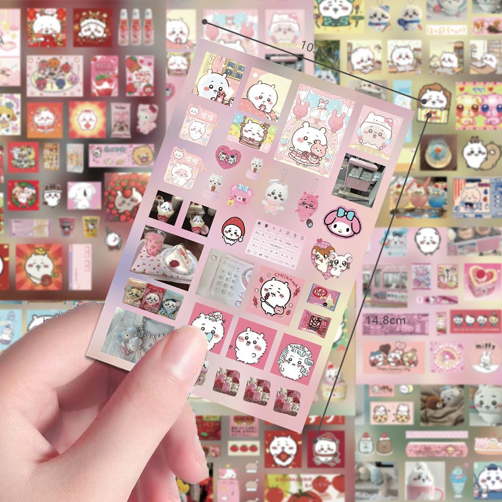 フィルムステッカー ちいかわ ヒーリング キュート素材 防水 - Cosplay Material For Prop のレビューと価格