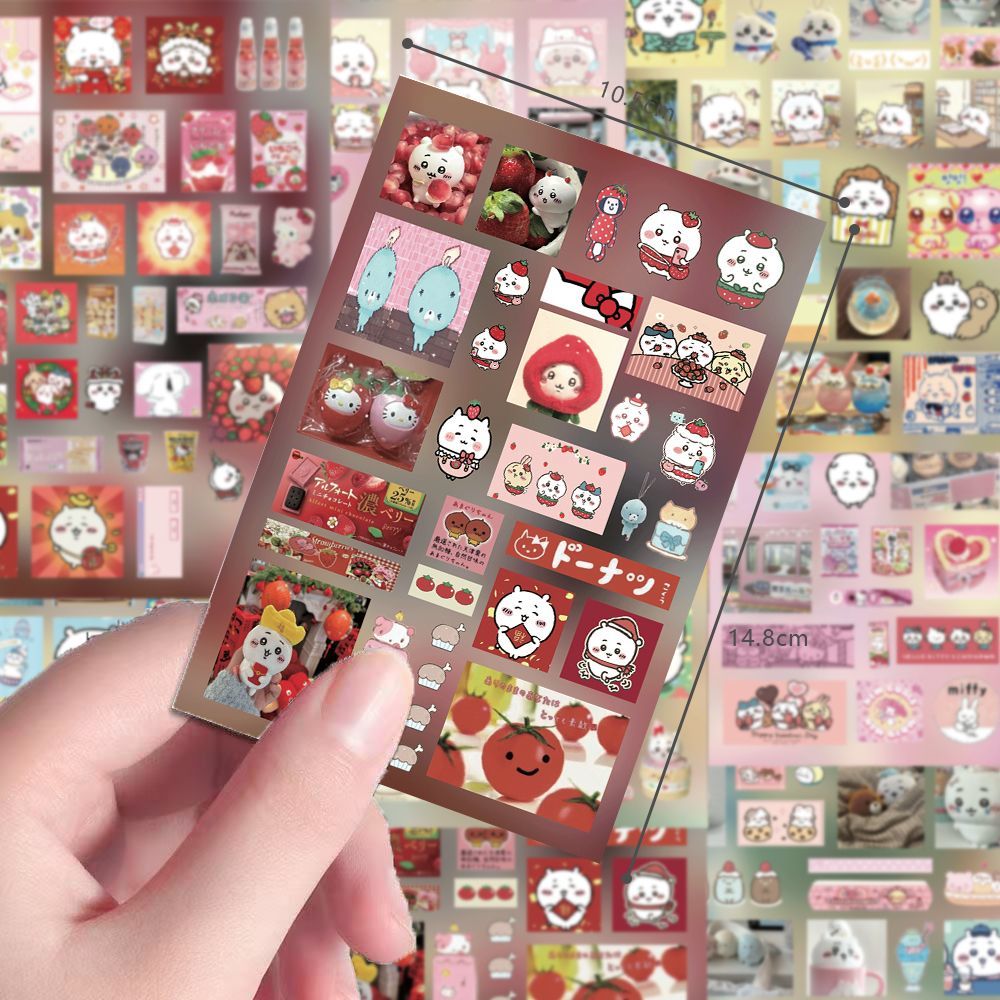 フィルムステッカー ちいかわ ヒーリング キュート素材 防水 - Cosplay Material For Prop のレビューと価格