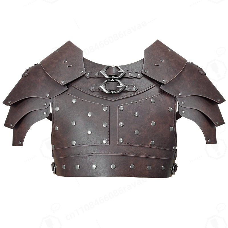 中世風スタッズ付き肩胸甲冑バイキングハーネスハロウィンLAR - Cosplay Prop のレビューと価格