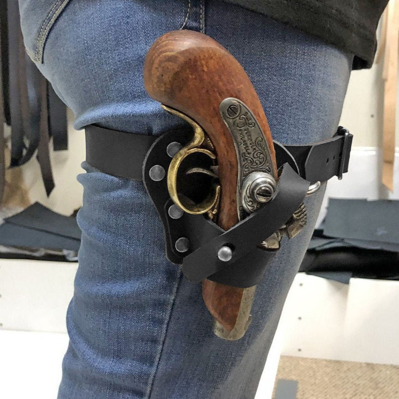 ミニピストル・デリンジャー・レッグガーターホルスター・ルネッ - Cosplay Prop Pistol のレビューと価格