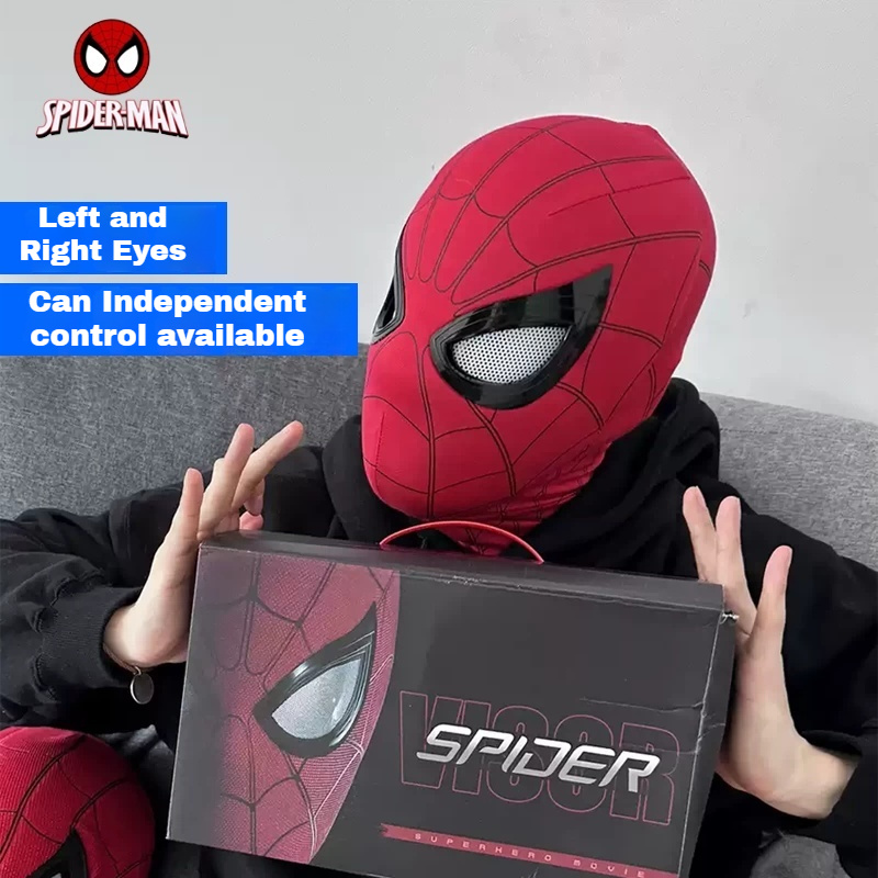 スパイダーマンコスプレキット、光る可動式アイマスク（2つの制 - Cosplay Prop Kit のレビューと価格