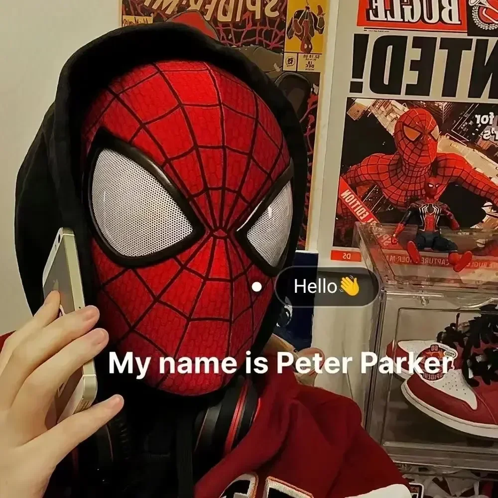 スパイダーマンコスプレキット、光る可動式アイマスク（2つの制 - Cosplay Prop Kit のレビューと価格