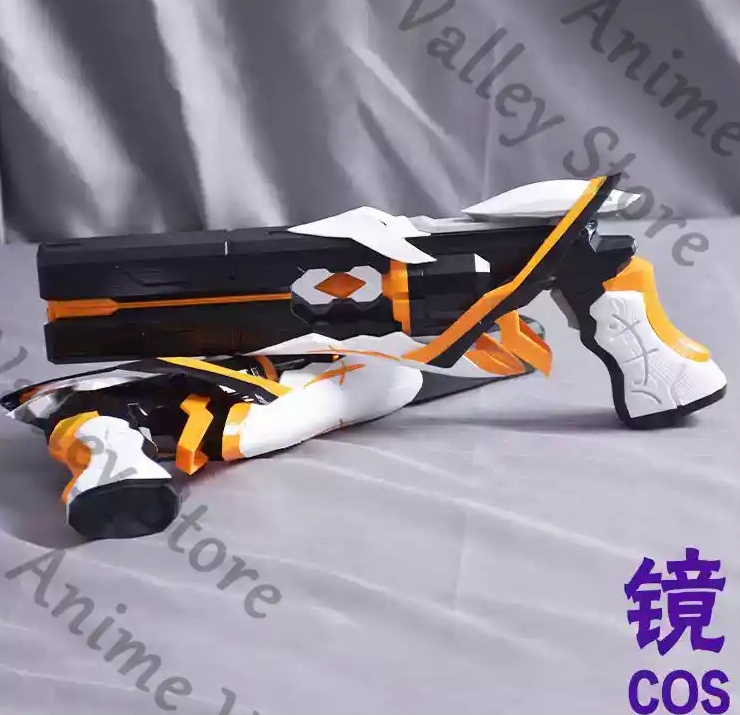 アニメ崩壊インパクト3 ジフリート・カスラナ シャマシュの裁 - Cosplay Prop Pistol のレビューと価格