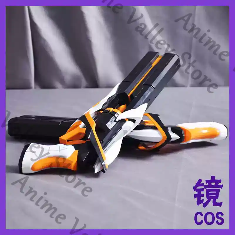 アニメ崩壊インパクト3 ジフリート・カスラナ シャマシュの裁 - Cosplay Prop Pistol のレビューと価格