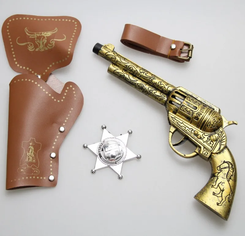 男性、プラスチックベルト、クリスマスの衣装、レトロカウボーイ - Cosplay Prop Pistol のレビューと価格