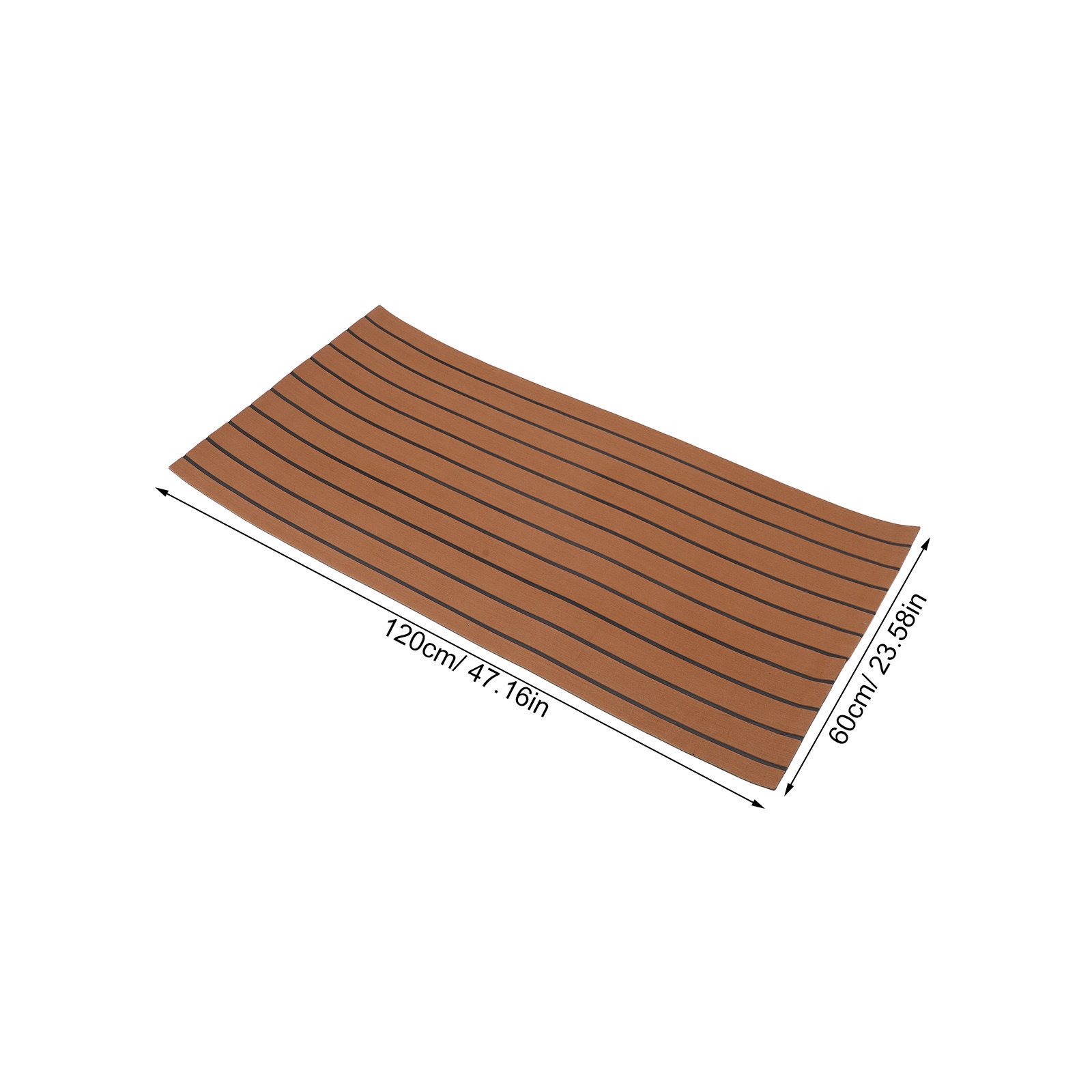 エヴァフォーム製ボートデッキマット 自己粘着性フェイクチーク - Eva Foam Sheet のレビューと価格